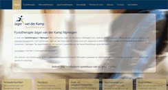 Desktop Screenshot of jagervanderkamp.nl